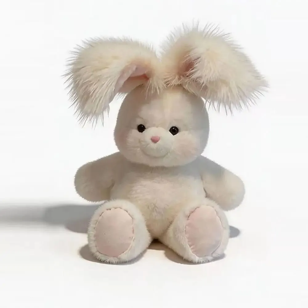 New Design Soft Rabbit Stuffed Animal Plush Pillow Cute 17.7inch Stuffed Animals Plush Emotional Support with Long Ear Plush Toy