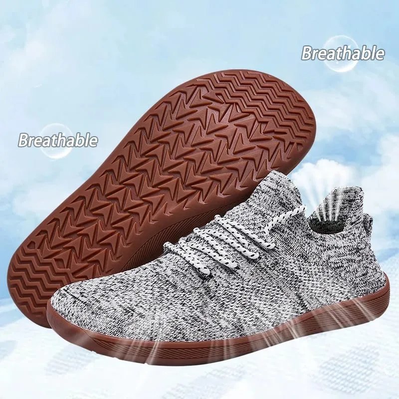 Wide Toe Barefoot Shoes Mens Womens Minimalist Walking Sneakers Shoes | Zero Drop Sole | Breathable Mesh