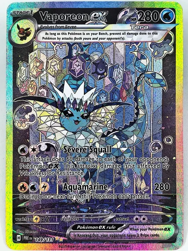PRE Umbreon Eevee Sylveon Leafeon Glaceon Toys Hobbies Hobby Collectibles Game Collection Anime Cards