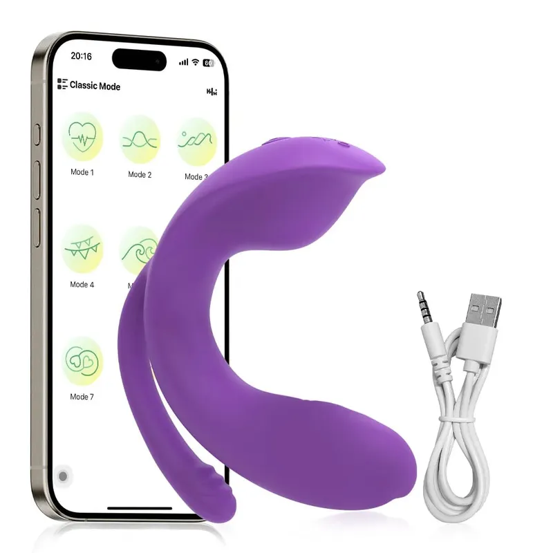 APP Control Vibrator Dildo for Women Clitoris Stimulator G-Spot Vagina Massager Butt Plug Female Sex Toy Adult Sex Supplies