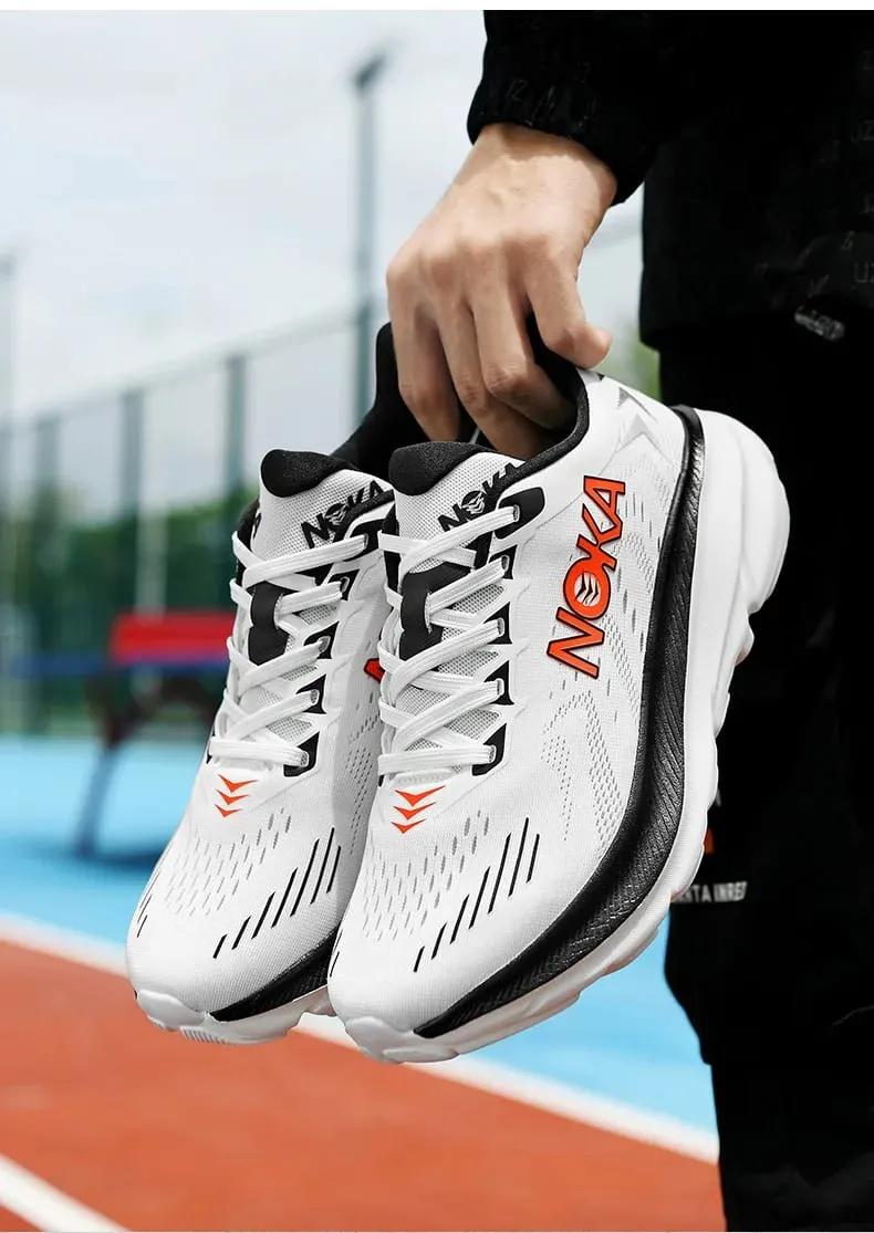 Running Shoes Men High Quality Marathon Sneakers Athletic Casual Shoes Comfortable Lightweigh Tennis Shoes Wear-resistant Sports