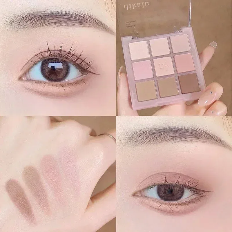 9-Grid Eyeshadow Palette Glitter Pearlescent Matte Acrylic Transparent Eye Shadow Makeup Long Lasting Women Beauty Cosmetics 1PC — image 16
