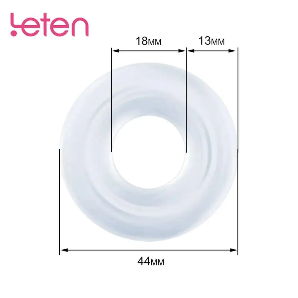 3in 1 Silicone Penis Ring Ejaculation Delay Long Lasting Training Cock Erection Reusable Intimate Goods Sex Toys for Men