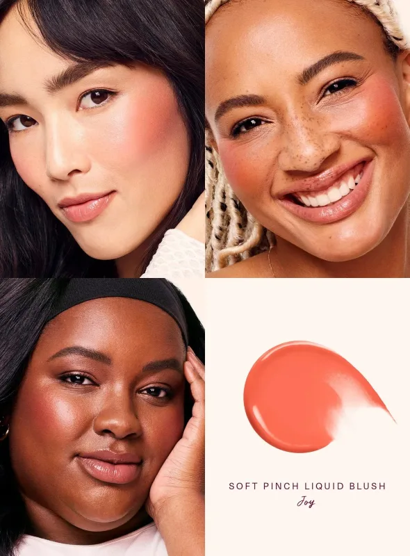 Rare Beauty New Liquid Blush and Liquid Luminizer Bundle Set Enchant Enlighten Hightlighter Happy Joy Lucky Love Hope Blush Gift — image 19
