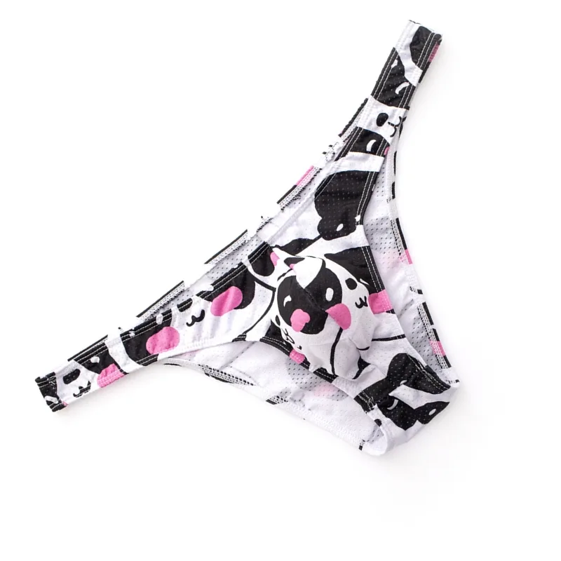 Men's Sexy Underwear Briefs Jockstrap Penis Pouch Male Slips Sissy Panties Mesh Breathable Low Rise Men Bikini Briefs Cuecas