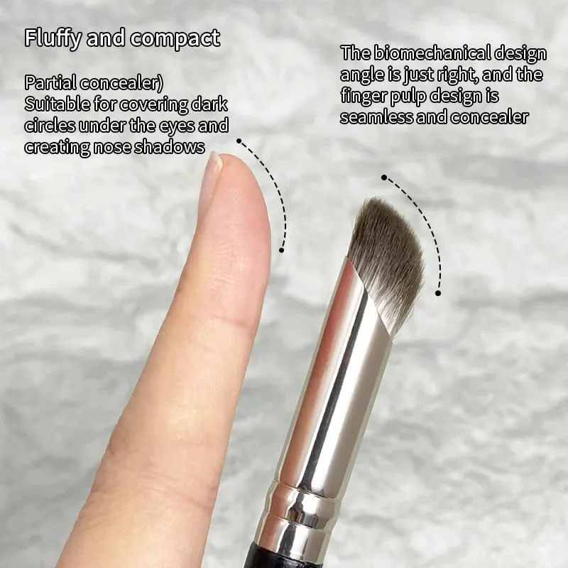 1 Pcs Concealer Makeup Brushes Precision Soft Fluffy Smudge Brush Cover Acne Dark Circles Multi-Function Detail Makeup Tools