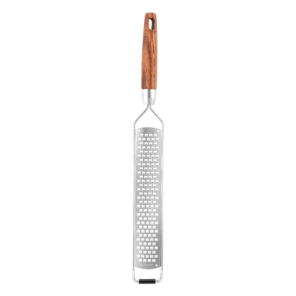 Stainless Steel Cheese Grater Slicer Lemon Zester Chocolate Chopper Fruit Peeler Planer Non-Slip Handle Lightweight Cook Gadgets