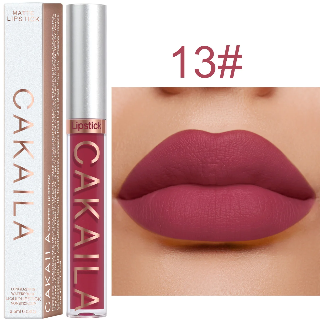 Matte Velvet Lipstick 18 Colors Lip Gloss Long Lasting Non-marking Sexy Waterproof Liquid Lipsticks Lip Makeup Cosmetic