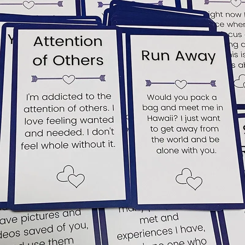 No Communication Massages Oracle Cards 54 English Version Messages Deck Board Games — image 6