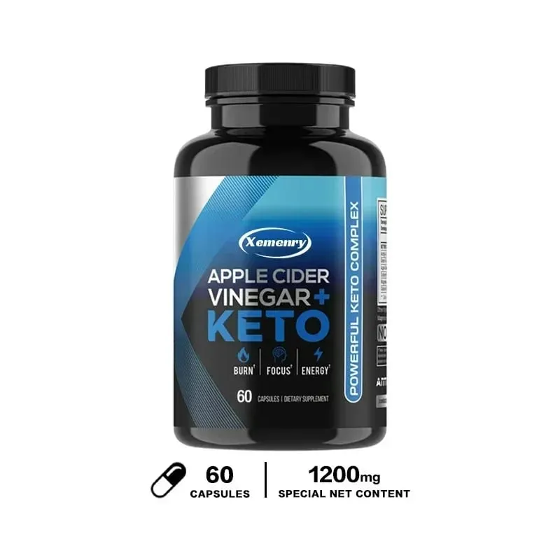 Keto Apple Cider Vinegar Capsule - Supports Appetite Metabolic Function Improves Digestion Enhances Satiety and Gluten-free — image 9