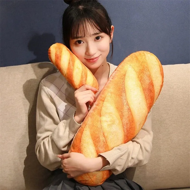 3D Simulation Bread Plush Pillow Soft Butter Toast Bread Food Pillow Lumbar Back Cushion Stuffed Toy for Home Decor — image 11