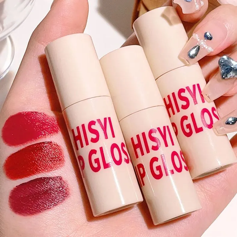6 Colors Matte Velvet Lip Glaze Natural Long-Lasting Highly Pigmented Lipstick Portable Matte Finish Universal Lip Glaze Makeu