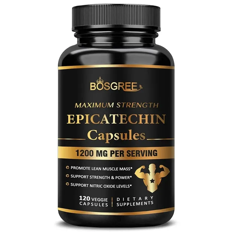 Epicatechin Capsules - Protein Synthesis Athletic Ability Strength and Lean Muscle Support - Carnosine Inhibitors Supplements — image 8