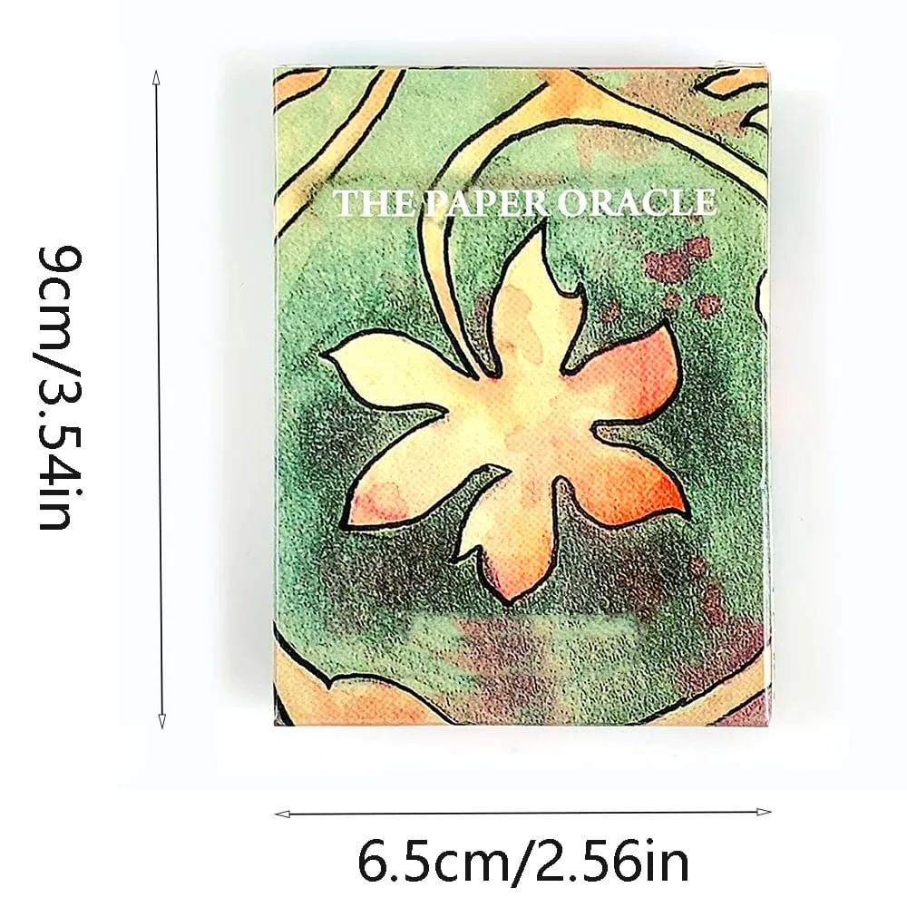 8.8*6.3cm The Paper Oracle Cards 43 Pcs Cards Divination Deck Cards Game English Vision Edition Board Playing Game For Party — image 6