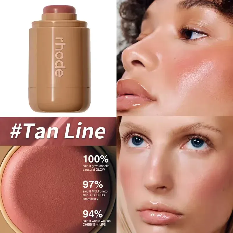 Makeup New Model Reduce Swelling Eye Patch Banana Peel Spicy Marg Juice Box Pocket Blush Stick Non-fading Waterproof Blusher