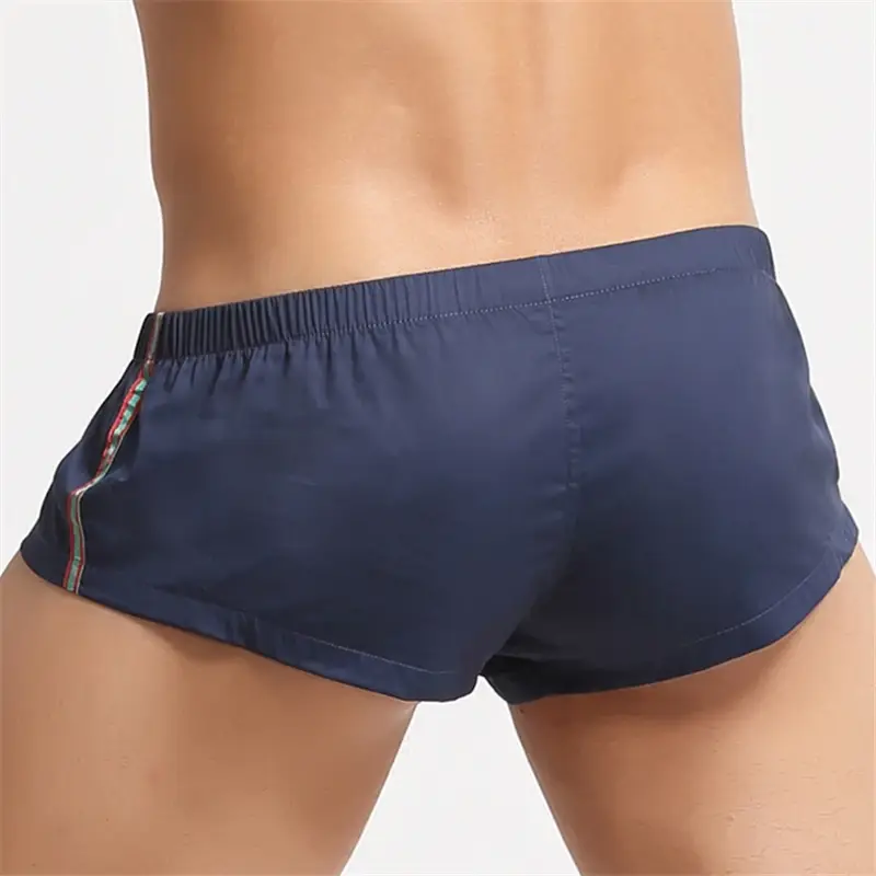 Shorts Underwear Men Sexy Underpants Arrow Panties Home Sleepwear Casual Shorts U convex Penis Pouch Boxers