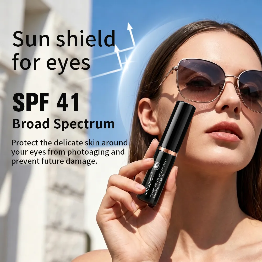 SPF 41 Eye Corrector Concealer Hydrating Suncreen Concealer Under Eye Color Corrector Dark Circles Eye Cream Woman Makeup
