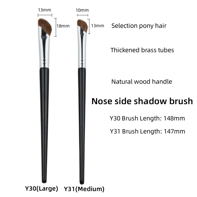 Highlighter Makeup Brushes Blush Natural Hair High Quality Eye Shadow Blender Contour Eyebrow Eyeshadow Make Up Brush — image 23