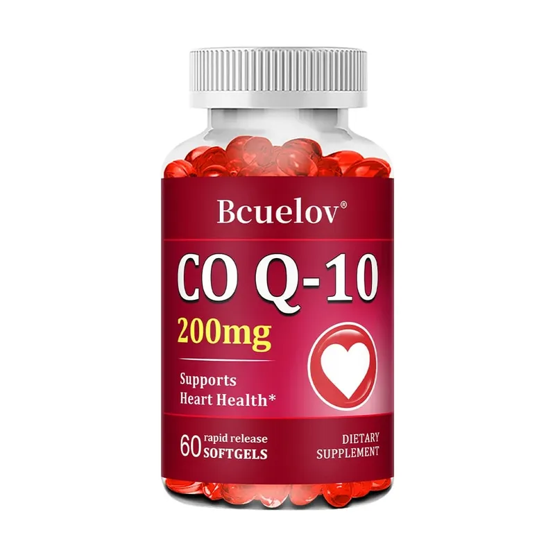 Coenzyme Q10 Capsules 200mg - Provides Energy Promotes Heart Cardiovascular Health Circulation Support Antioxidant — image 9