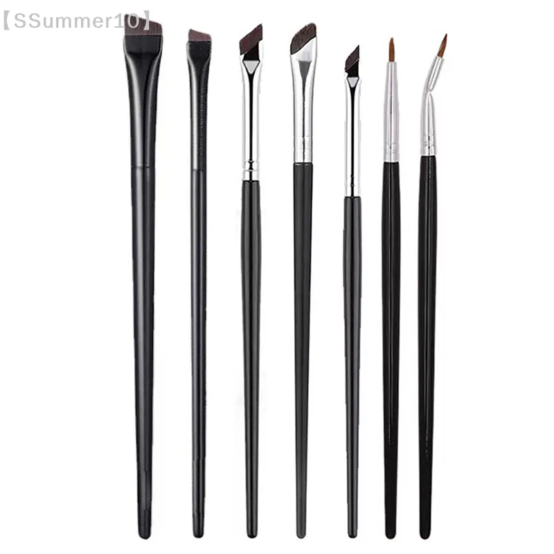 【SSummer10】Brow Contour Makeup Brushes Eyebrow Eyeliner Brush Professional Super Thin Angled Liner Eye Brush Make Up Tools【SS】 — image 1