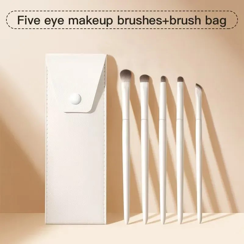 Eye Makeup Brush Set for Beginners Professional Makeup Brush Under-Eye Detail Cosmetic Brushes Kit Eyebrow Crease Shader — image 8