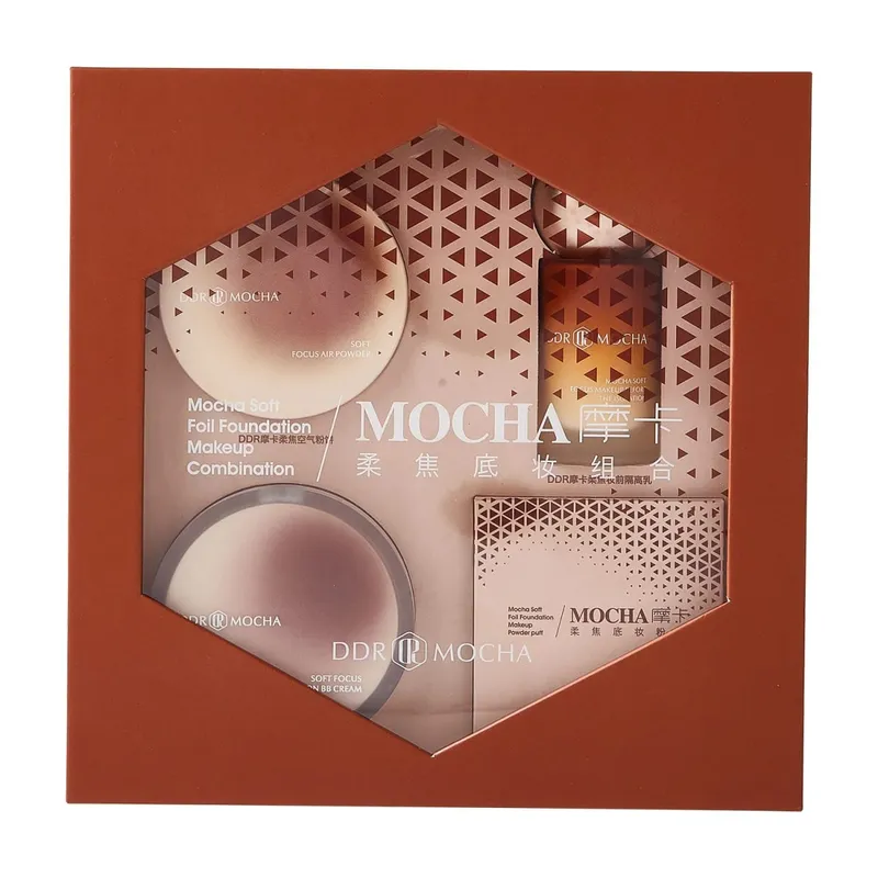 Ddr Mocha American Base Makeup Make-up-Set vor dem Make-up, Make-up, Basiskissen, Bb-Creme, Puder, Geschenk