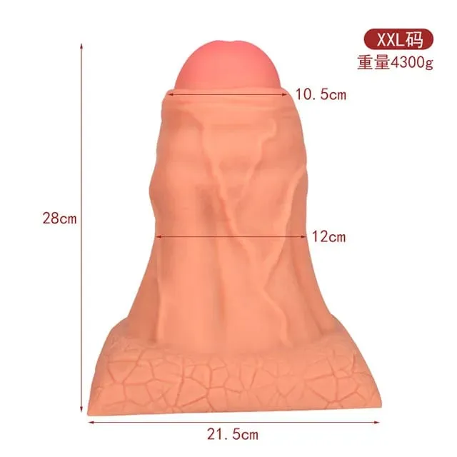 Huge Anal Plug Soft Silicone Anus Expansion Dildo Butt Plug Vagina Stimulation Prostate Massage Anal Sex Toys For Men Women Gay