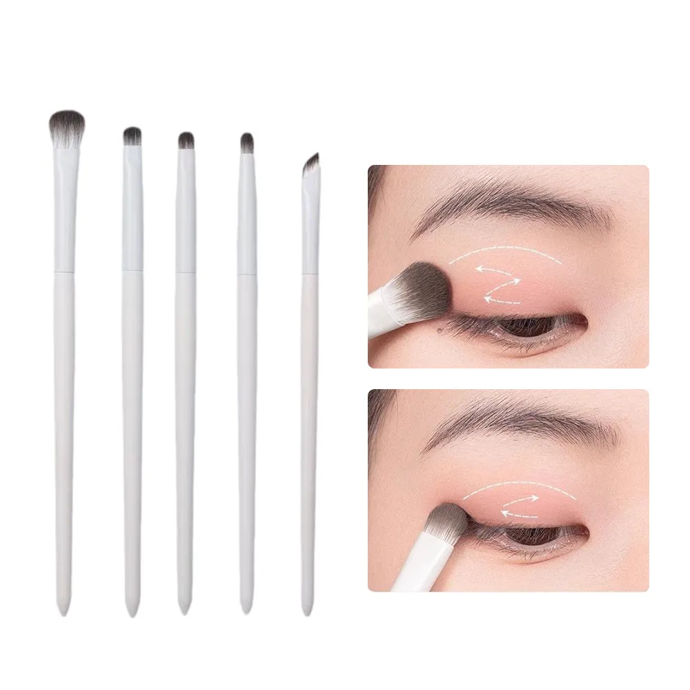 Eye Makeup Brush Set for Beginners Professional Makeup Brush Under-Eye Detail Cosmetic Brushes Kit Eyebrow Crease Shader — image 4