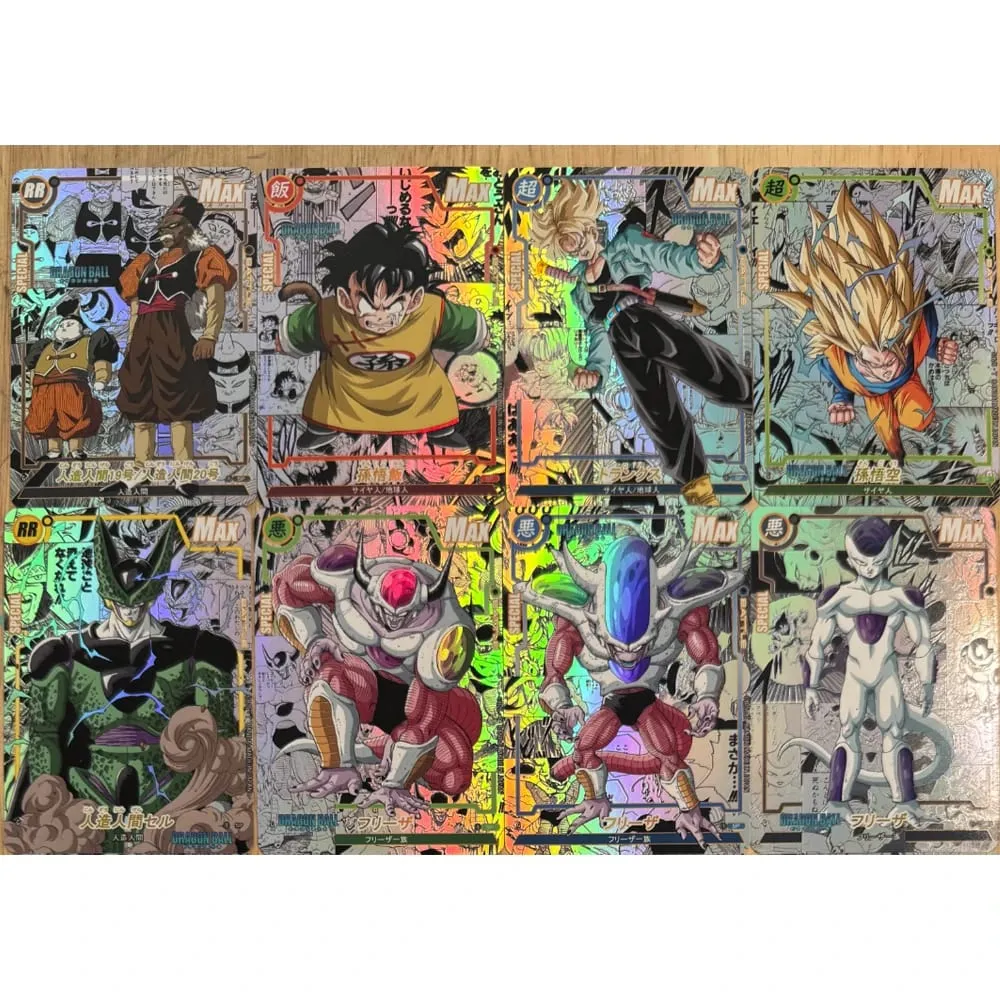 Anime characters Dragon Ball Super Bulma Cell DIY Homemade Bronzing texture Game toys Collection card Christmas birthday gift — image 3