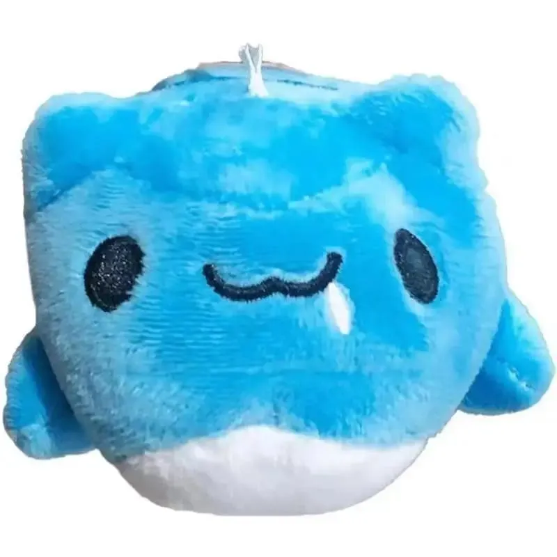 10cm Bugcat Capoo Plush pendants Anime Blue Cat Worm Cosplay Backpack decorative keychain children birthday present — image 5