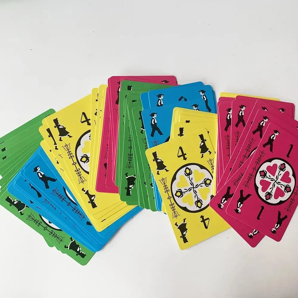 Dutch Blitz Le jeu de cartes original au rythme rapide contient 160 cartes, rapide et facile à apprendre, excellent jeu familial pour tout le monde pour 2 personnes