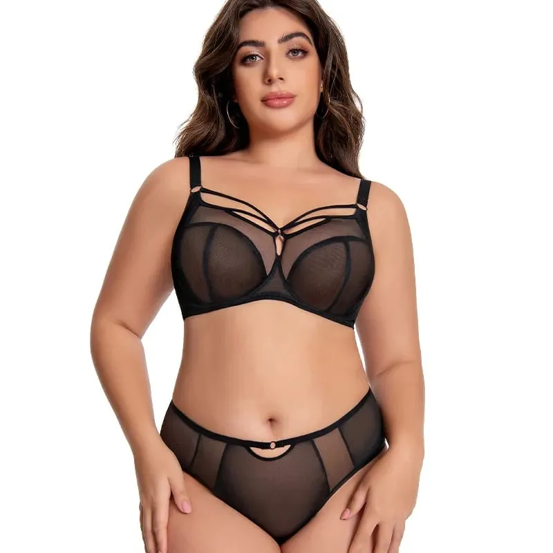 C D E F G H I J K Cup 34 36 38 40 42 Undertøj BH Sæt Push Up Bh Lingeri 2-delt sæt Plus Size Dame Dame Lingeries