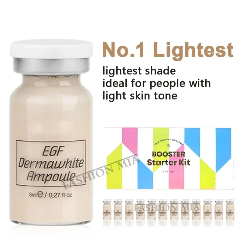 12pcs LAN FROST BB Cream Beginner Starter Kit 8ml Niacinamide Foundation Facial Skin Whitening Brightening CC Cream — image 16