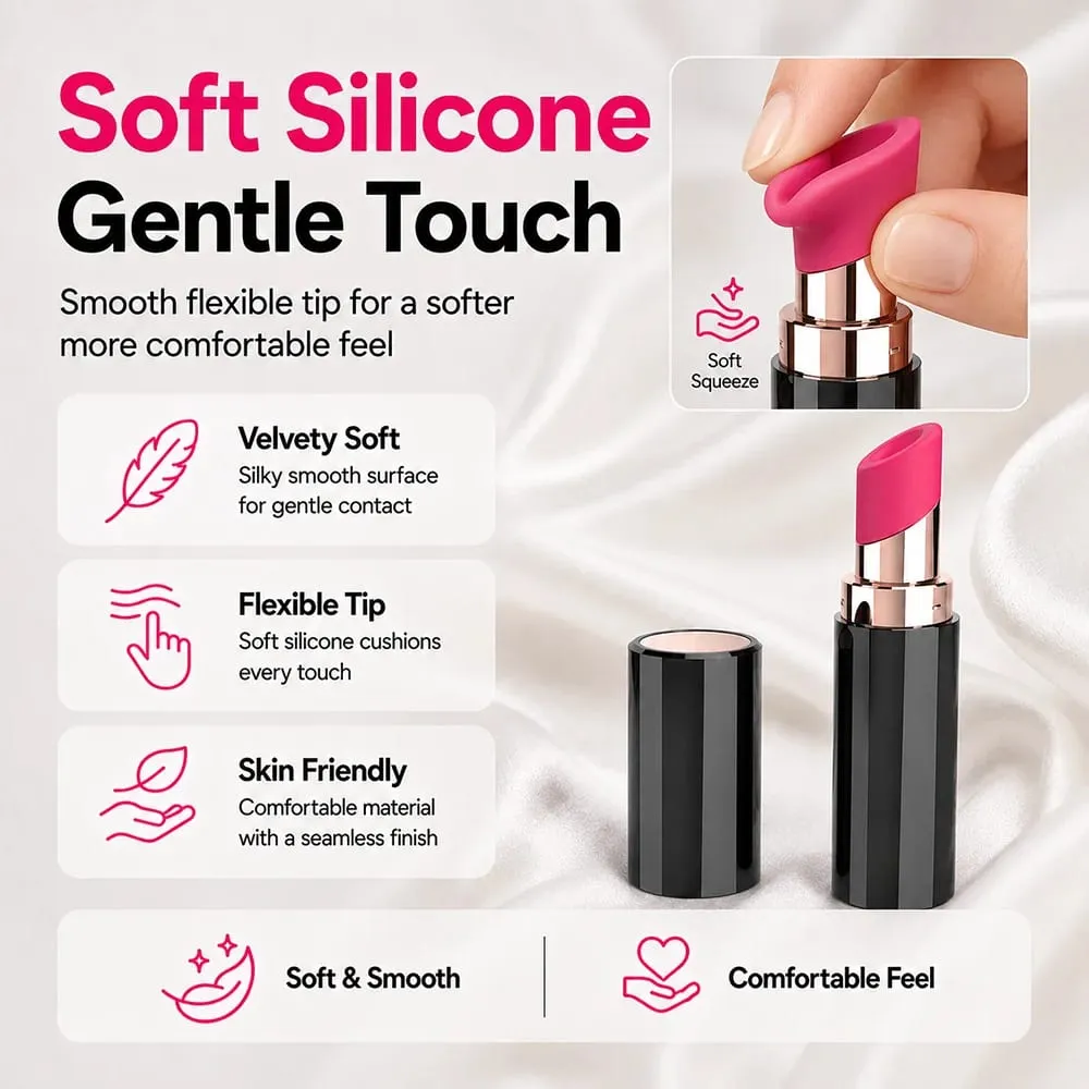 6 Modes Clitoral Suction Lipstick Vibrator for Women Quiet Portable Nipple Massager Masturbator Adult Sex Toy Stimulator