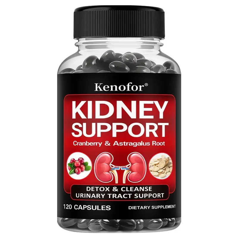 Kidney Support Supplement - with Cranberry for Normal Urinary Tract Health and Bladder Health Healthy Kidney Function