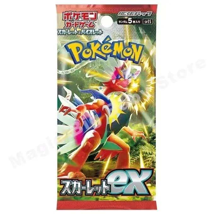 Pokemon Cards Genuine Original Trading PTCG Games Japanese Version Zhu&Purple Series Collection Strange Tree 151 SV4A Child Gift