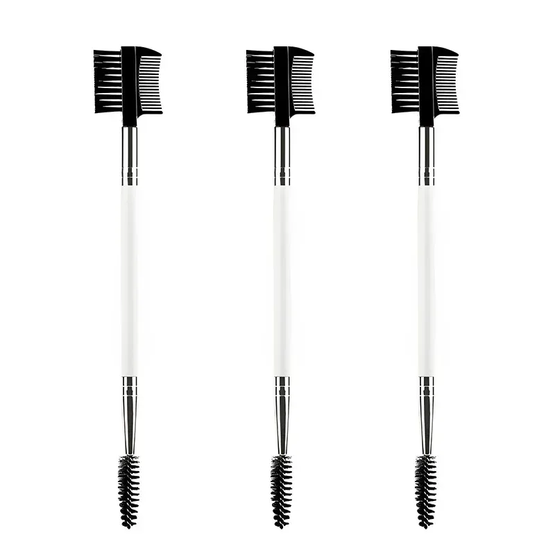 3/10 PC 1PC Double Ended Eyebrow Comb Brush Beauty Makeup Brushes Eyelash Applicator Professional Make Up Tool
