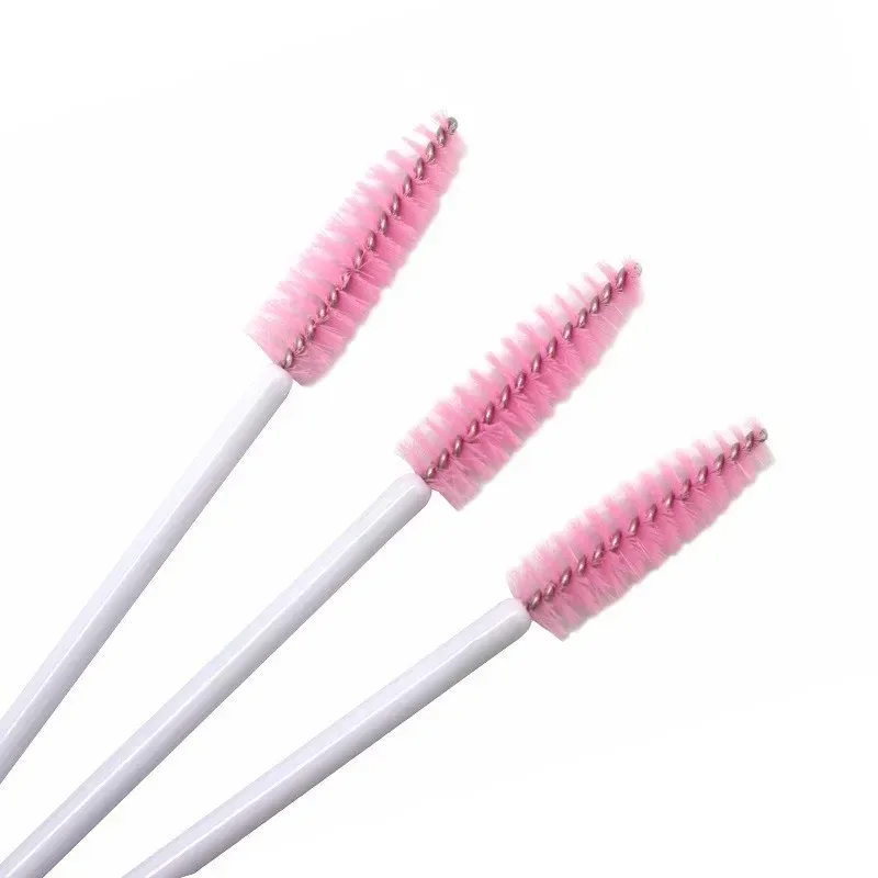 50 Pcs Für Pfropfen Wimpern Verlängerung Frauen Make-Up Pinsel Werkzeuge Einweg Nylon Mascara Zauberstab Applikator Wimpern Pinsel