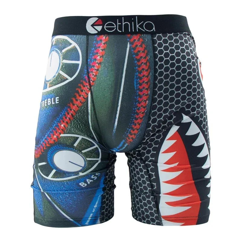 1 Buah Pakaian Dalam Pria Celana Boxer Seksi Celana Pria Bersirkulasi Ukuran Besar S-3XL Celana Dalam Renang Pria Celana Dalam Pria Boxer