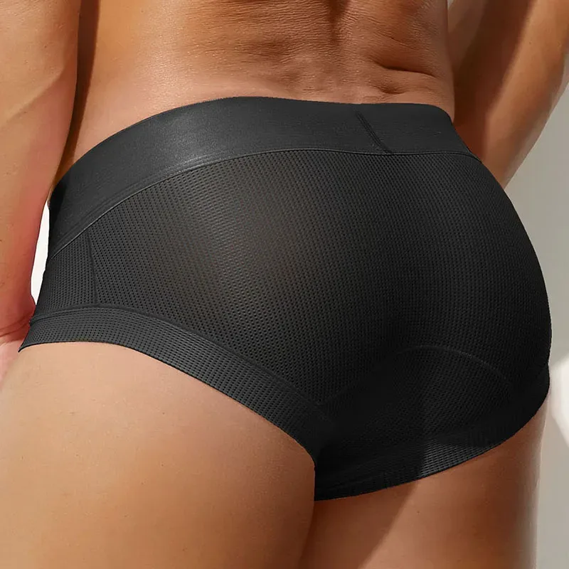 Neue Unterwäsche für Herren Slips Cueca Masculina Ropa Interior Hombre Calzoncillos Slip Mesh Atmungsaktive Höschen S-XL