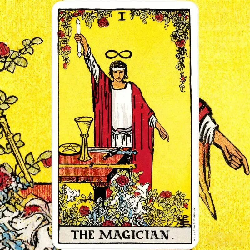 Authentic Rider-Waite Tarot Deck with English/Spanish Booklet for Beginners And Expert Card Reading