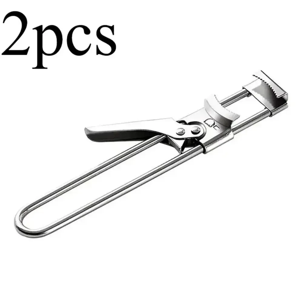 1/2Pcs Heavy Duty Stainless Steel Adjustable Multi Function Labor Saving Bottle Jar Can Opener Easy Grip Kitchen Tool Accessorie — image 11