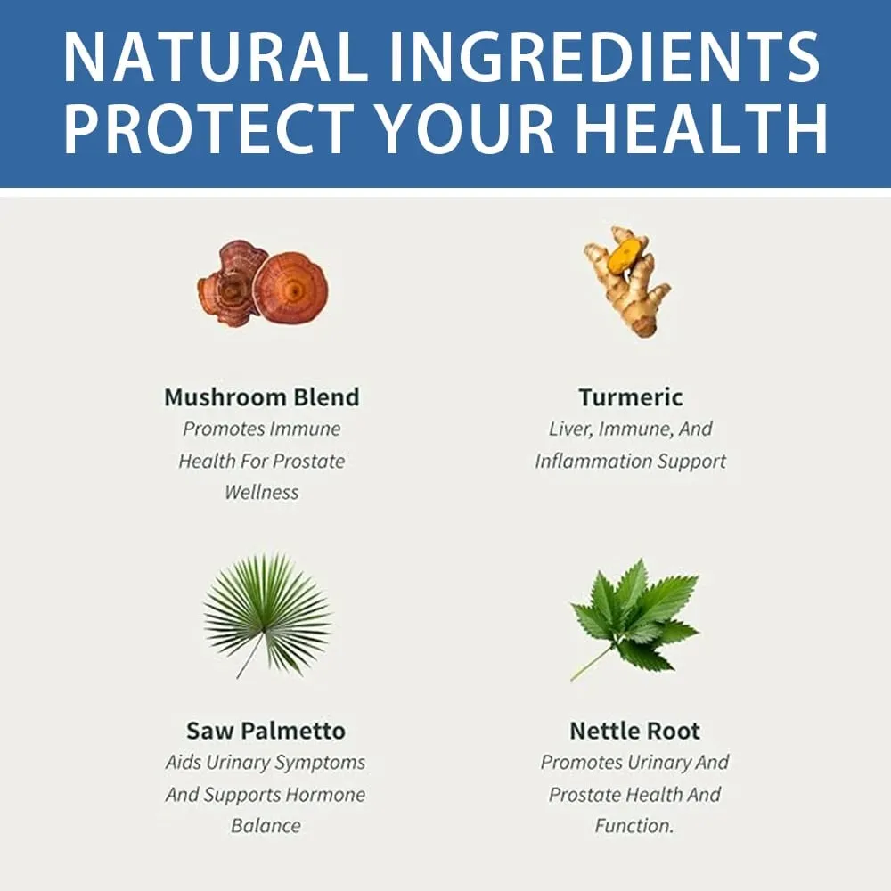 Saw Palmetto Capsules with Magnesium Citrate and Zinc Help Maintain Male Urinary Tract Health and Prostate Health — image 5