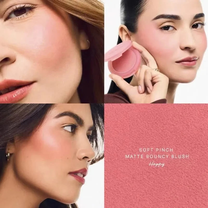 Rare Beauty Easy To Apply Highlighter Eyeshadow Palette Blush Hydrating Brightening Mashed Potato Blush Enhance Facial Details