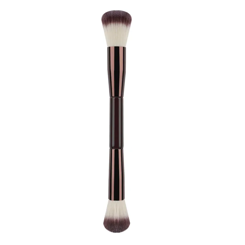 7PCS Makeup Brushes Set Double Head Foundation Brush Face Contour Sculpting Makeup Tool Soft Fluffy Loose Powder Brush