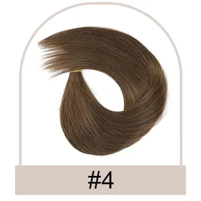 I Tip Hair Extension Straight Human Hair Extensions 40g/50g/ Set Capsule Keratin Natural Fusion Human Hair Extension 12-26inch