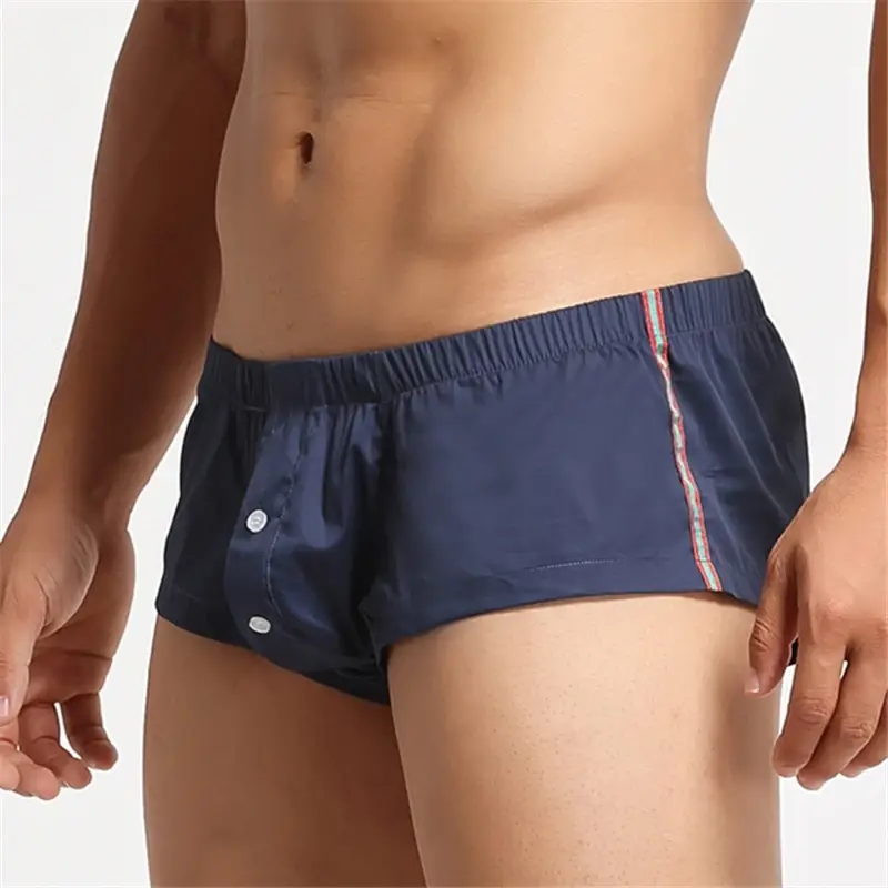 Shorts Underwear Men Sexy Underpants Arrow Panties Home Sleepwear Casual Shorts U convex Penis Pouch Boxers