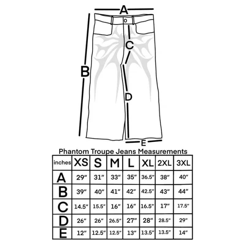 Y2K Baggy Jeans vintage Splicing embroidery Pattern high quality jeans Hip Hop Gothic Streetwear men women Casual wide leg jeans