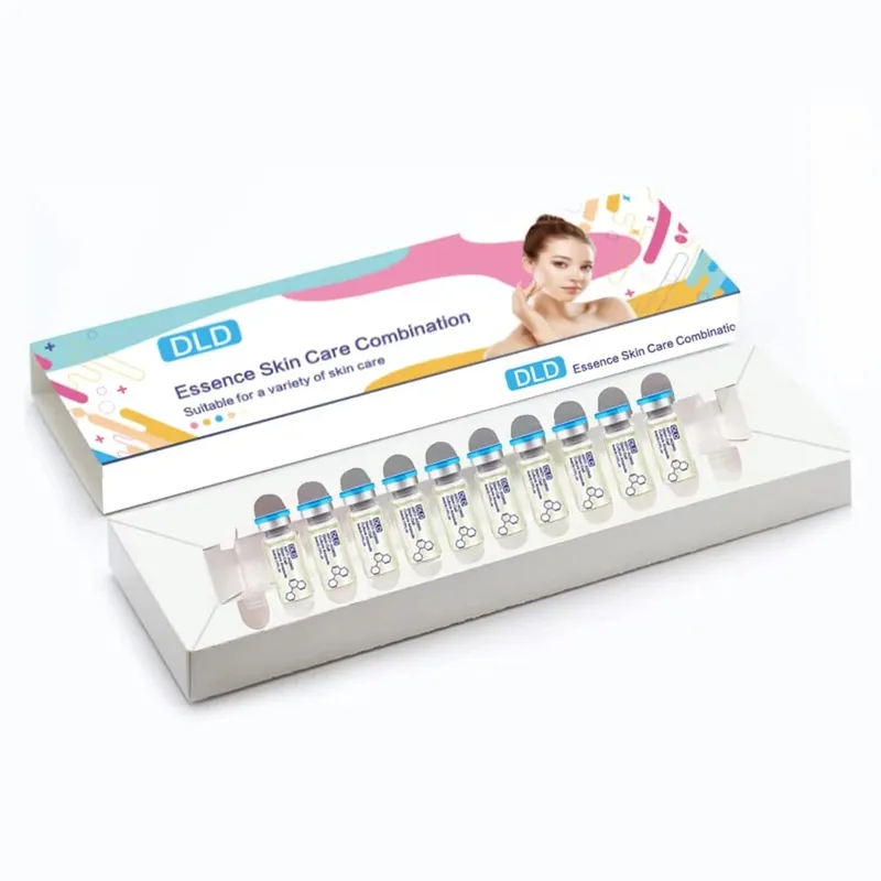10 vials Korea 5ml BB Cream Glow Essence Beginner Starter Kit Liquid Foundation Moisturizing Hydration Skin Rejuvenation Beauty