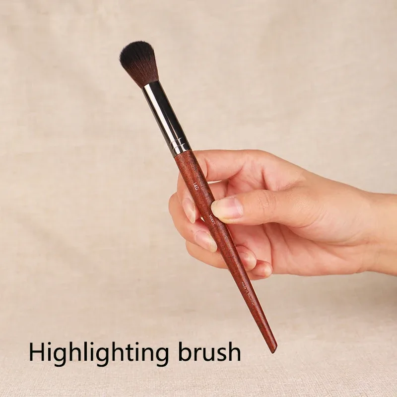 Professional Soft Makeup Brush Makeup Tools Liquid Foundation Concealer Make Up Brush Wood Handle Brushes Beauty Tool Wholesale